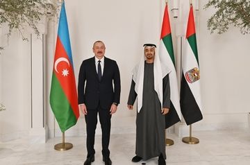 Sheikh Al Nahyan makes phone call to Ilham Aliyev