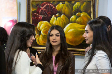 ”Pomegranate Saga” by Asker Mamedov: new exhibition at State Library For Foreign Literature