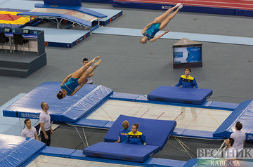 Azerbaijani trampoline gymnasts win medals at international tournament