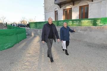 Ilham Aliyev visits Shusha