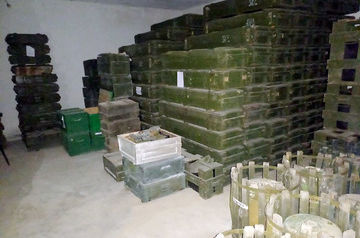 Large arms depot discovered in Karabakh