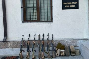 Armenian weaponry in large quantities discovered in Khojavand