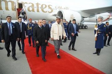 UAE President makes official visit to Azerbaijan