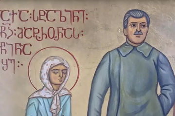 Woman sentenced for detention for pouring paint on Stalin icon in Georgia