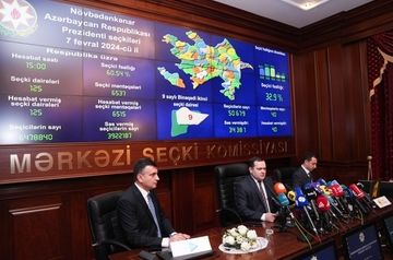 Azerbaijan CEC: over 60% of voters cast votes by 15:00