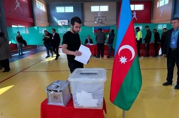 Photo report from Azerbaijan: residents of Karabakh elect president