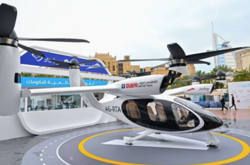 &#039;Flying taxis&#039; to be launched in Dubai