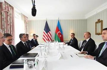 Ilham Aliyev meets with Head of US State Department