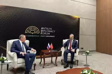 Lavrov and Fidan meet in Antalya
