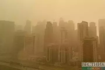Thunderstorm and wind come to Almaty after dust storm