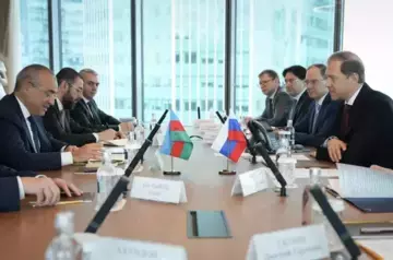Azerbaijani Minister of Economy meets with Nabiullina and Manturov in Moscow