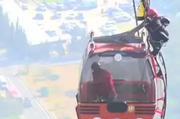 Half of passengers rescued from Antalya cable car