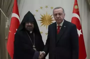 Erdogan appeals to Armenian Patriarch
