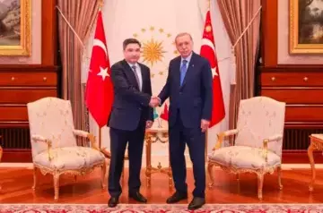 Erdoğan received Bektenov in Ankara