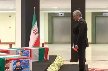 Volodin takes part in farewell ceremony for President of Iran