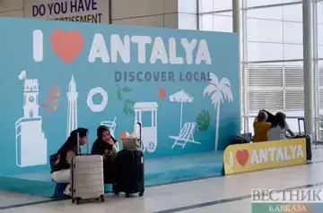 Russian tourists lead foreign arrivals in Antalya