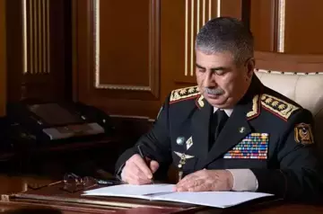 Azerbaijani Defense Minister goes to Minsk to visit his colleagues