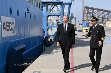 Ilham Aliyev takes part in Zangilan tanker&#039;s commissioning ceremony