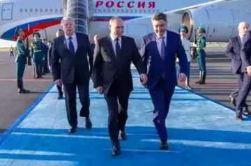 Vladimir Putin arrives in Astana ahead of SCO summit
