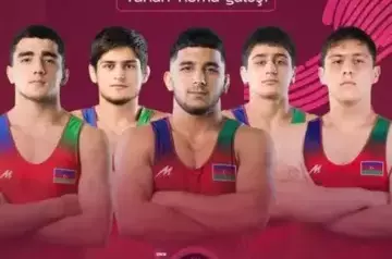 Azerbaijani wrestlers win three medals