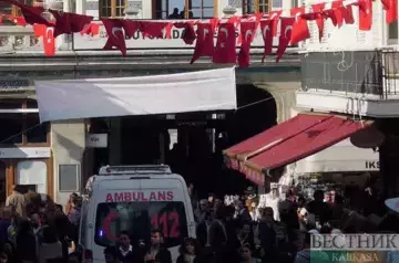 Passenger bus got in chain-reaction crash in Istanbul