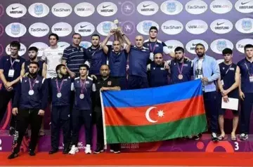 Azerbaijani freestyle wrestlers become European champions