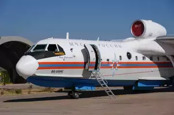 Russian Be-200 to extinguish forest fires in Izmir