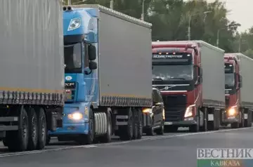 Number of trucks to cross Russia-Georgia border increasing at Verkhny Lars