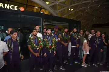 Azerbaijan Olympic team welcomed in Baku