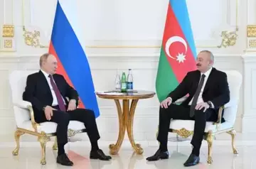 What do Vladimir Putin and Ilham Aliyev agree on in Baku?