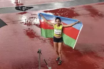 Lamiya Valiyeva wins 100m gold at Paris Paralympic Games