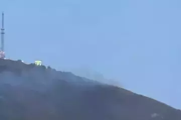 Another fire engulfs Mount Mashuk