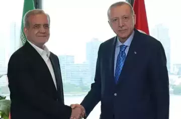 Erdoğan and Pezeshkian meet in New York