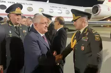 Turkish Defense Ministry&#039;s delegation arrives in Baku