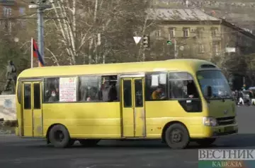 Fire extinguished in Yerevan bus