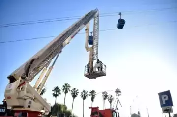 Simulated accident conducted on Batumi cable car