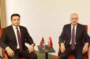 Speakers of Armenian and Turkish  Parliaments hold first meeting