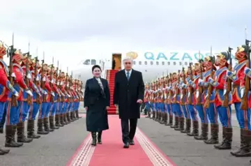 President of Kazakhstan pays state visit to Mongolia