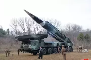 North Korea test fires new intercontinental missile