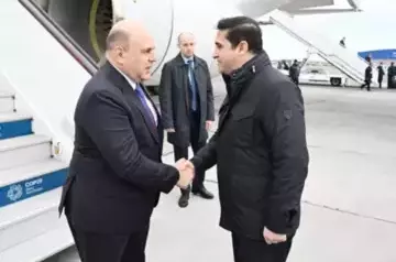 Mikhail Mishustin arrives in Baku to participate in COP29