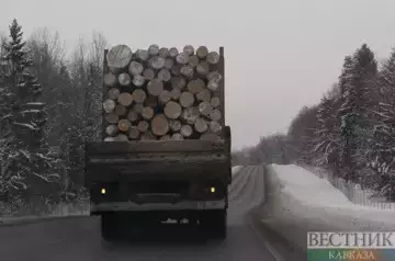 Road leading to Armenian border reopened after snowfall in Georgia