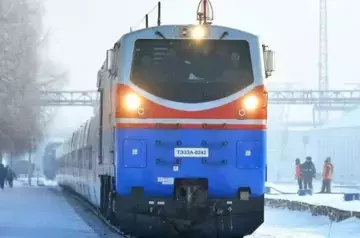 300th container train departed along Trans-Caspian route