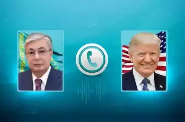 Tokayev holds telephone conversation with Trump