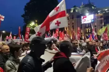 Protests in Tbilisi continue