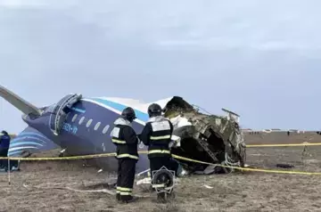 Plane crash survivors to be taken to Baku today