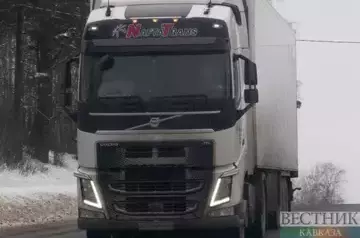 Truck traffic to border with Türkiye restored in Georgia