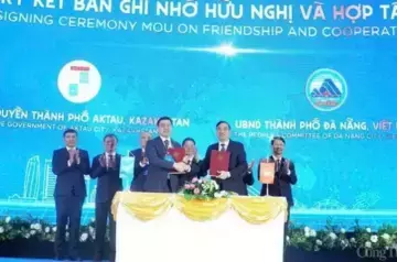 Aktau, Da Nang become sister cities