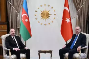 Ilham Aliyev meets with Turkish leader