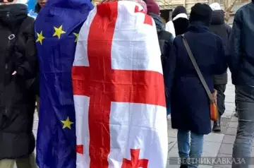 Tbilisi holds protest in support of those detained on Easter