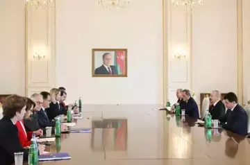Ilham Aliyev meets with Kaja Kallas